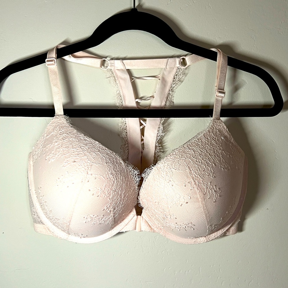 Victoria Secret’s Very Sexy padded push up bra soft pink 36DD
